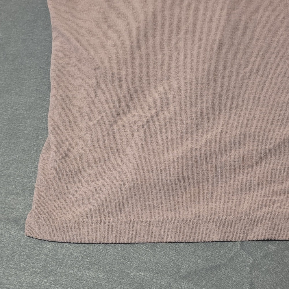 Vuori Brown Polo Shirt M Men Short Sleeve Button Collared Knit Solid - Picture 8 of 16